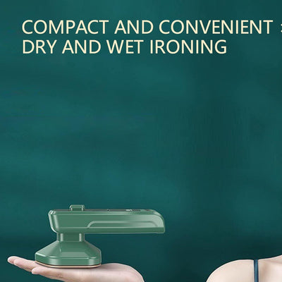 Professional Handheld Steam Iron – Dry & Wet Combo✨