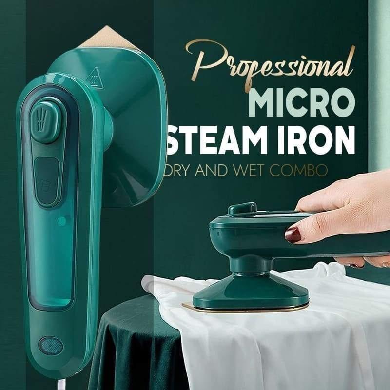 Professional Handheld Steam Iron – Dry & Wet Combo✨
