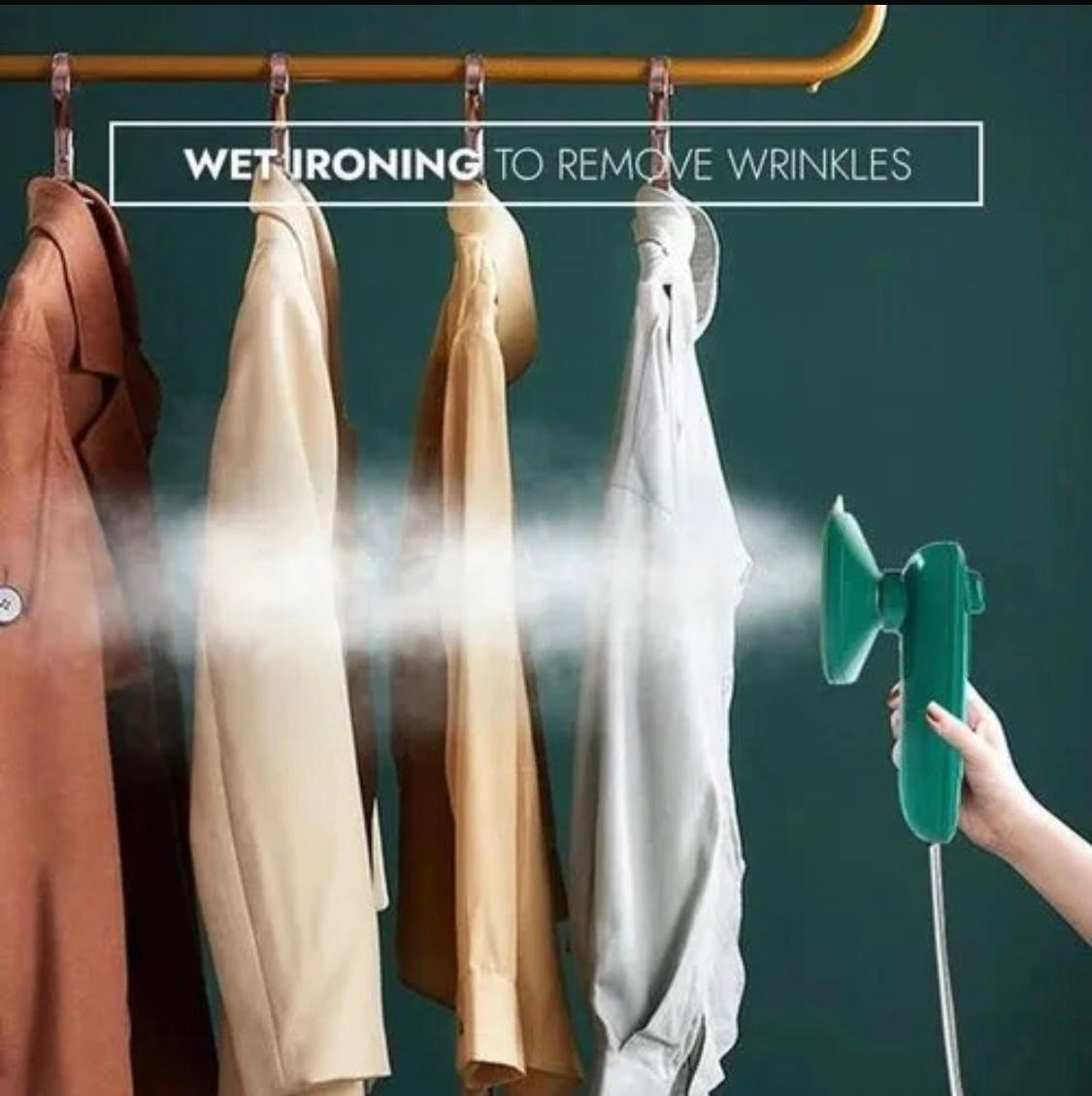 Professional Handheld Steam Iron – Dry & Wet Combo✨