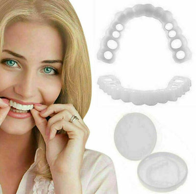 Snap-On Instant Perfect Smile – Comfort Fit Teeth Veneers (Men & Women)✨